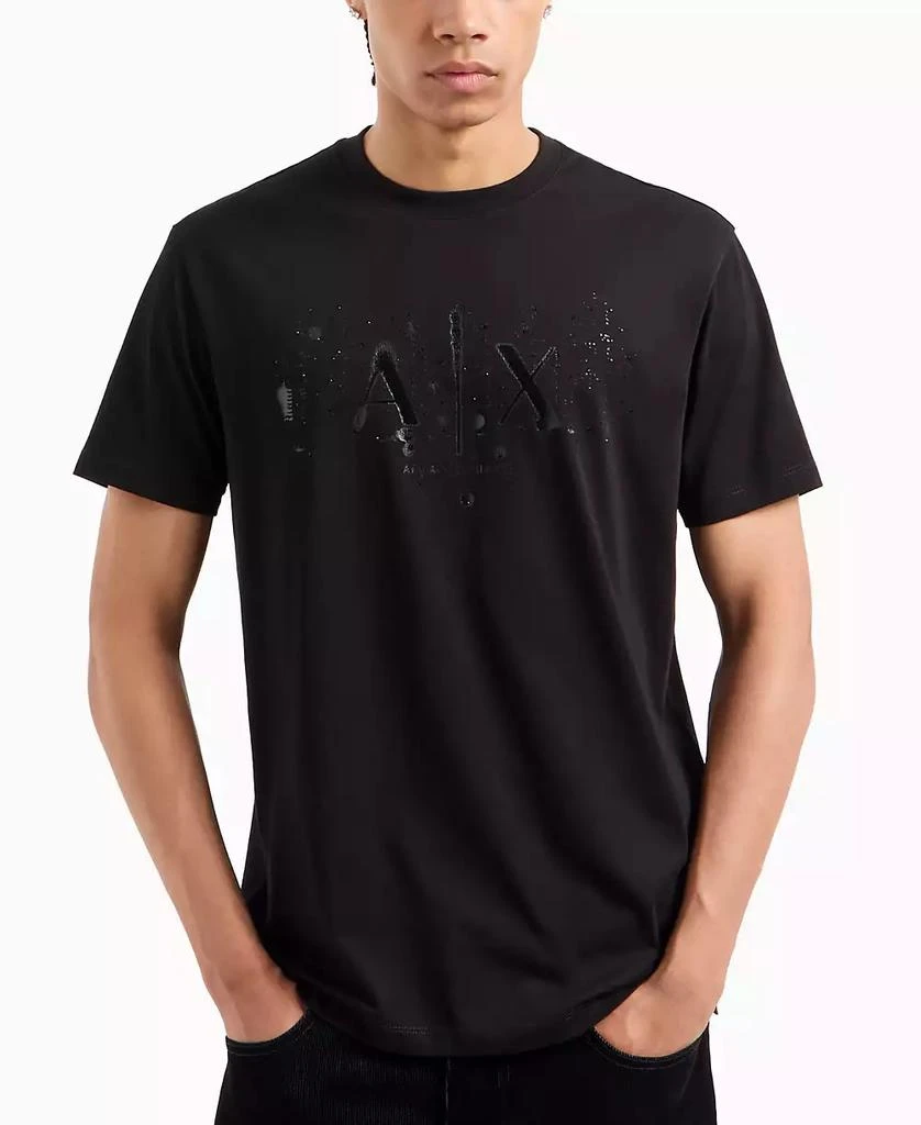Armani Exchange Men's Splatter Graphic Logo T-Shirt 1