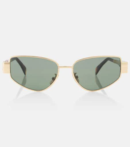 Celine Eyewear Triomphe Metal 04 cat-eye sunglasses 1