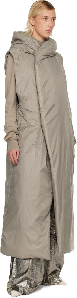 Rick Owens Silver Concordians Double Jumbo Belas Cargo Pants 4