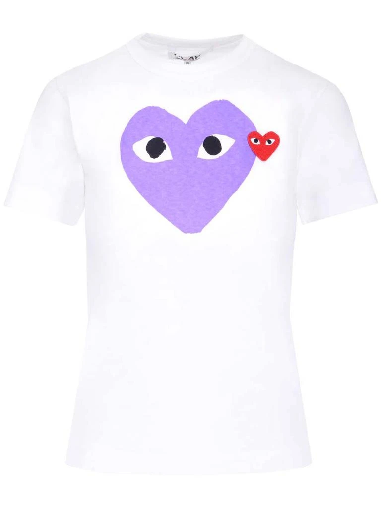 Comme des Garcons Purple Heart T-shirt 1
