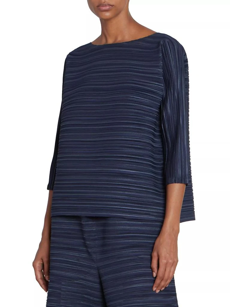 Pleats Please Issey Miyake Energy Synergy Sheer Bounce Top 4