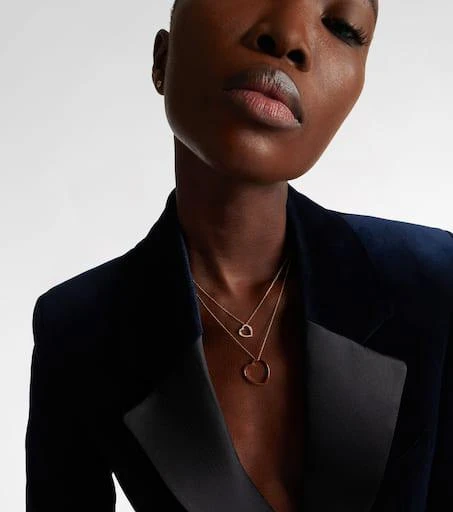 Repossi Antifer 18kt rose gold (750/1000) pendant necklace with diamonds 2