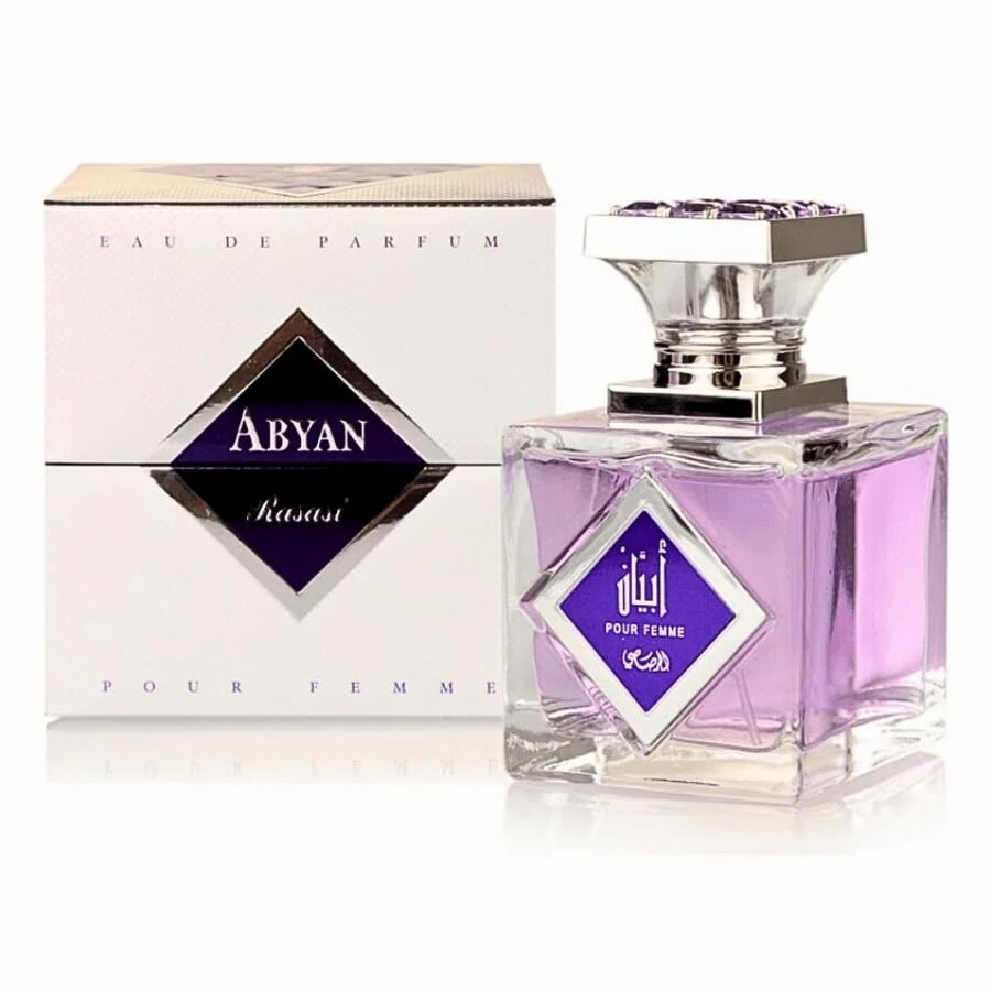 Rasasi Ladies Abyan EDP Spray 3.2 oz Fragrances 614514189016 3