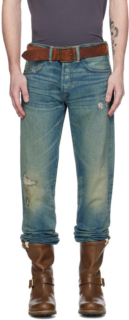 RRL Blue Selvedge Jeans