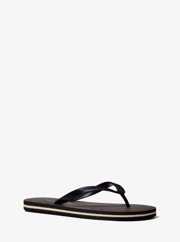 Michael Kors Travis Logo Flip-Flop
