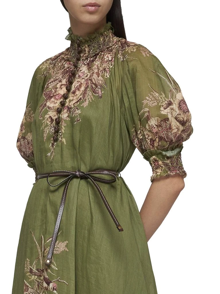 Zimmermann ZIMMERMANN | Ottie print ramie maxi dress | Women | 1 4