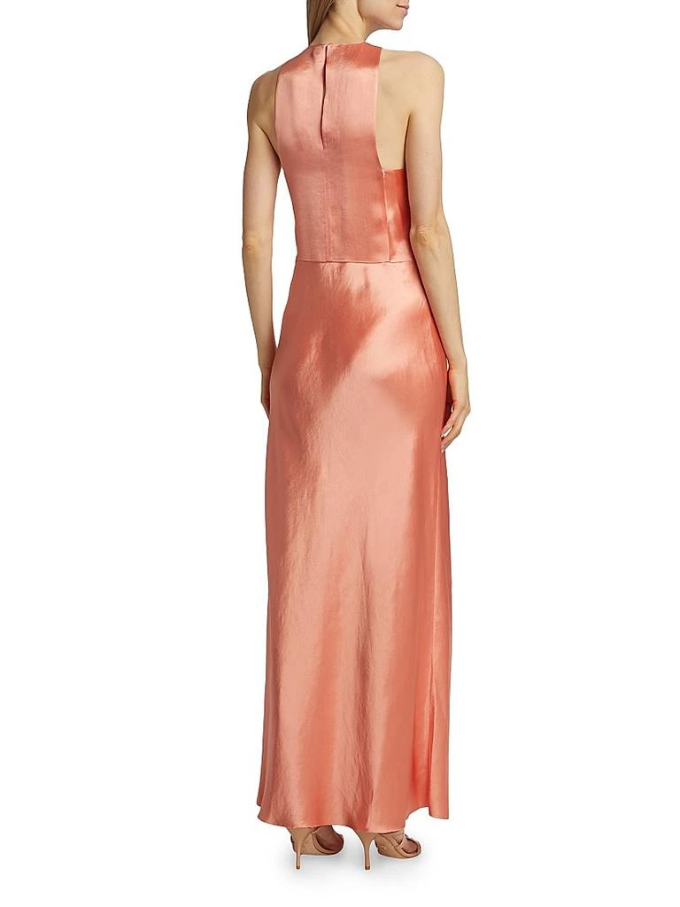 vince satin maxi dress Satin V-Neck Maxi Slip Dress in Vince Products Women