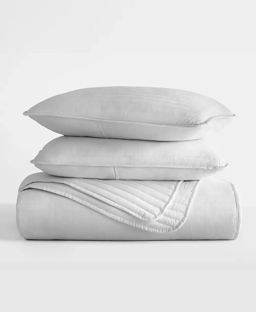 IENJOY HOME Stripe Stitch 2-Pc. Quilt Set 7