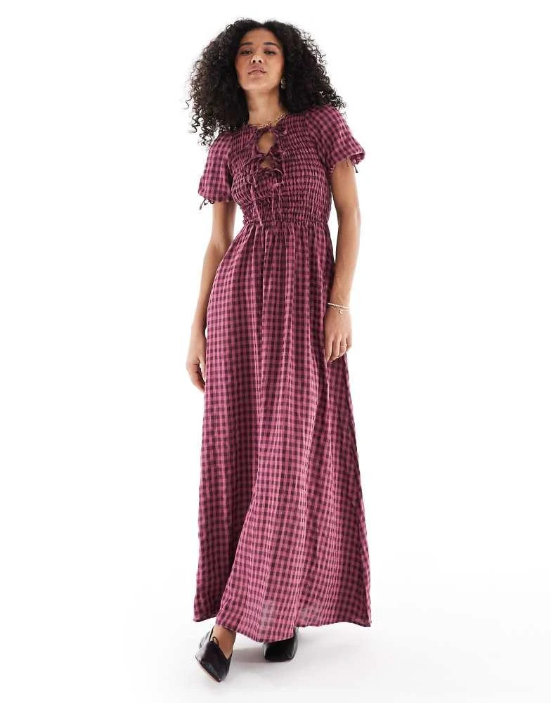chinese dress ladies DAISY STREET PRINTED MAXI DRESS  Fashion Bug Online Store
