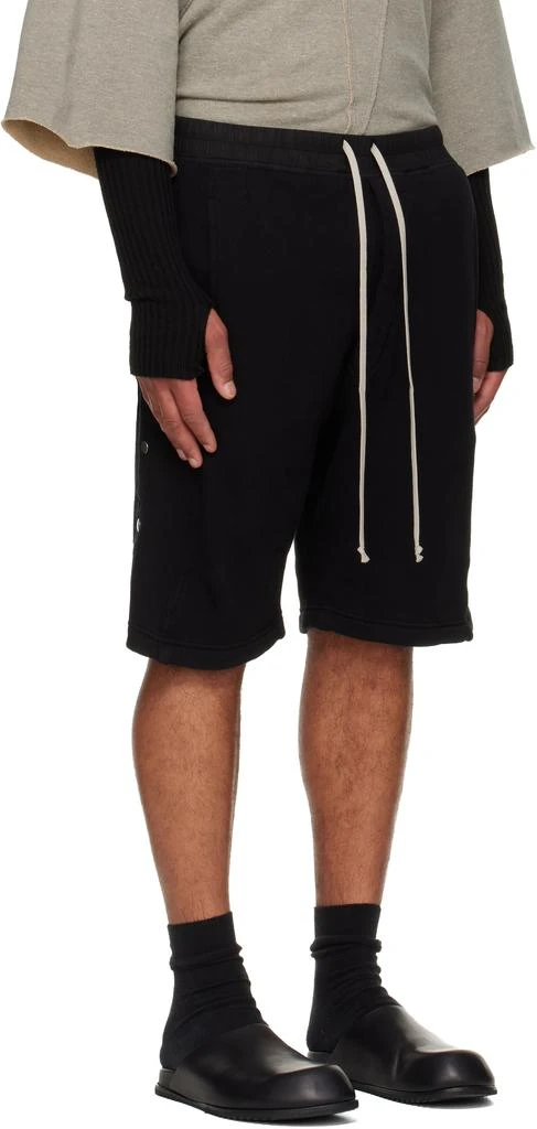 Rick Owens Black Concordians Pusher Shorts 2