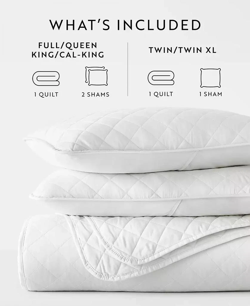 IENJOY HOME Diamond Stitch 3-Pc. Lightweight Quilt Set 3