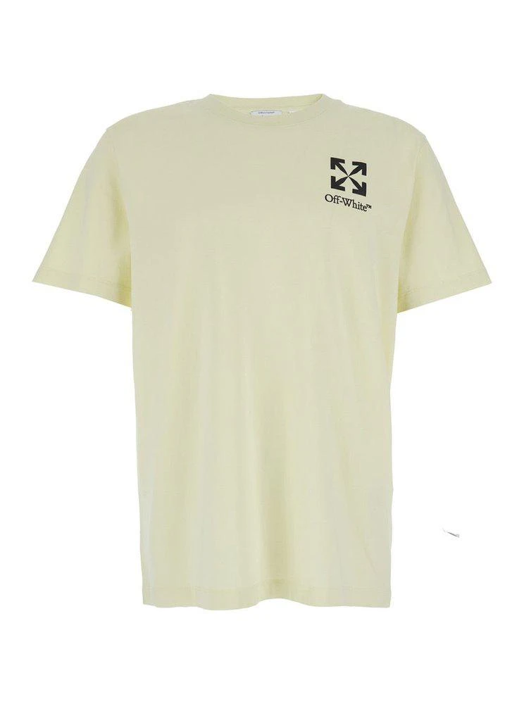 Off-White Off-White Logo Printed Crewneck T-Shirt