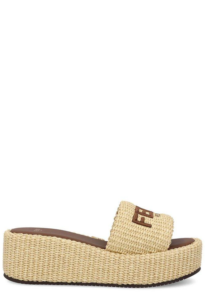 Fendi Fendi Sunshine Platform Sandals 1