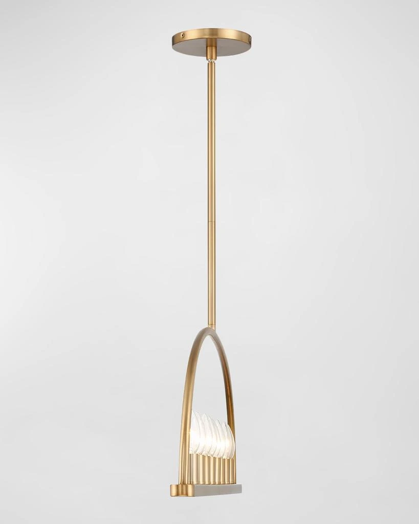 Crystorama Abbott 8-Light Linear Chandelier 3