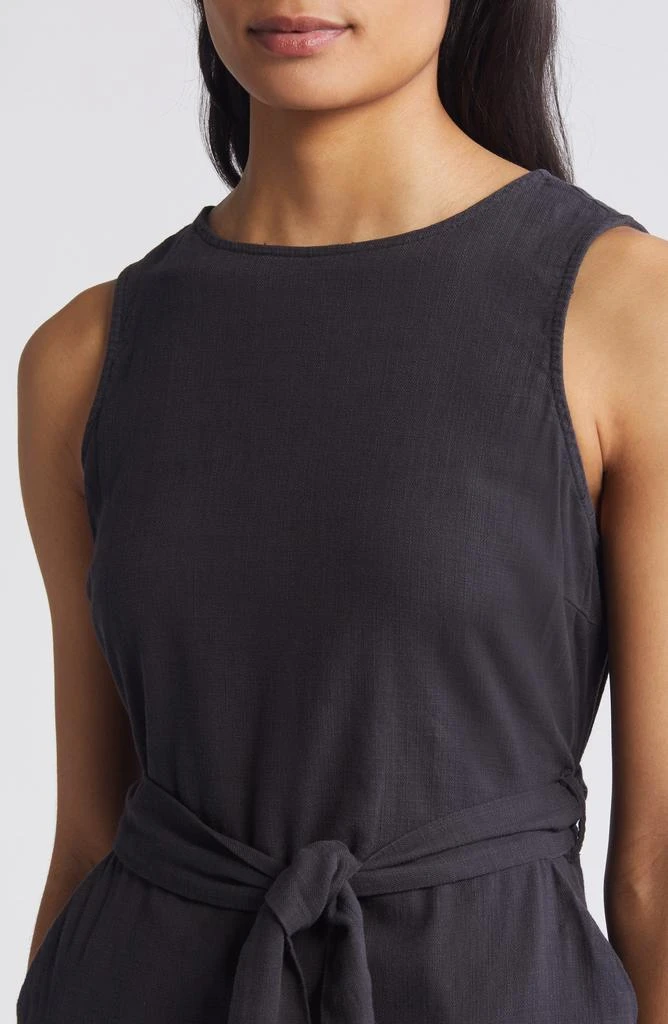 Marine Layer Eloise Belted Sleeveless Jumpsuit 4