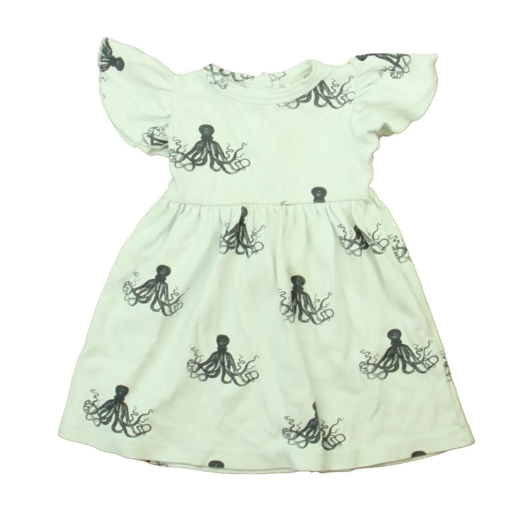 Kate Quinn Organics Girls Aqua Octopus Dress 1