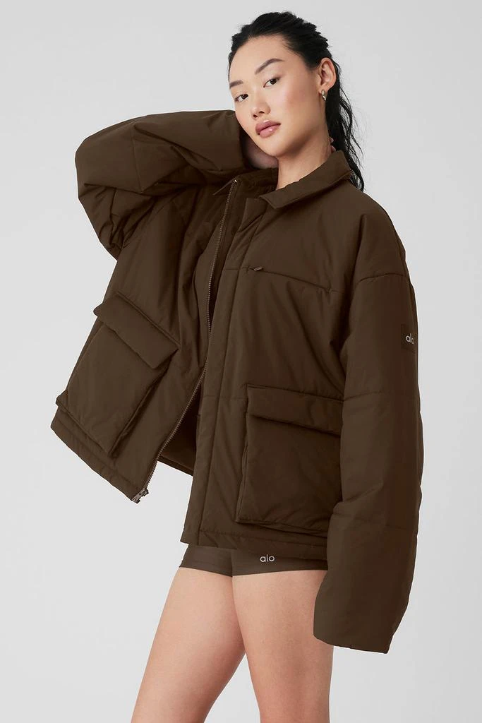 Alo Voyage Utility Cargo Jacket - Espresso 3