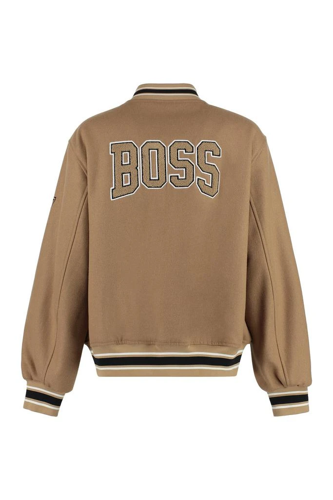 Hugo Boss Boss Hugo Boss Logo Patch Bomber Jacket 2