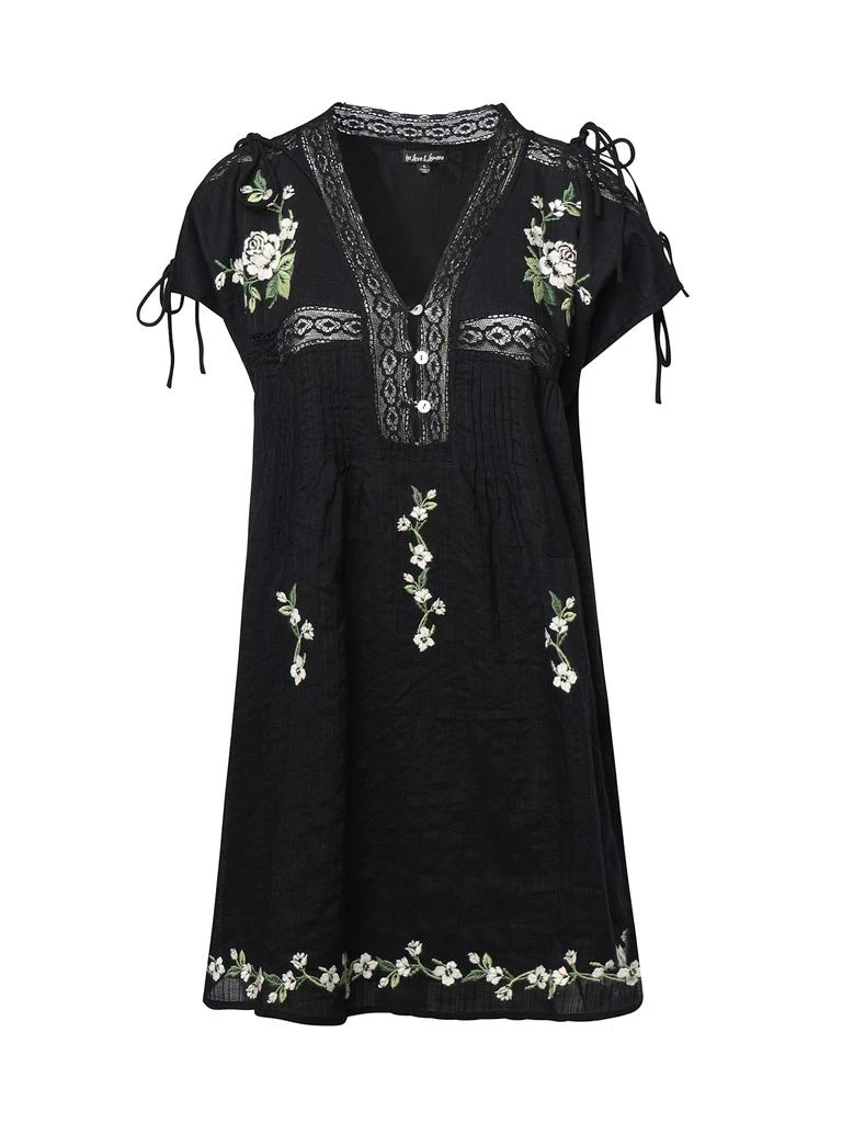 For Love & Lemons Jolene Embroidered Mini Dress 1
