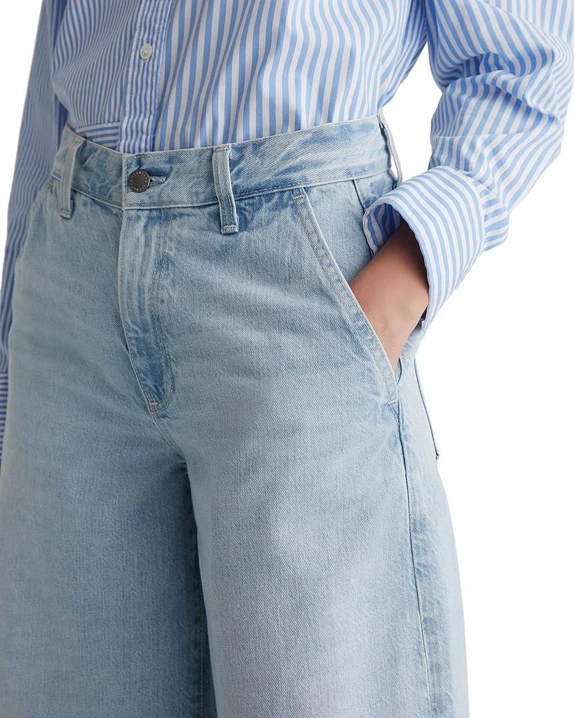 AG Mid Rise Low Slung Palazzo Jeans in Idol 5