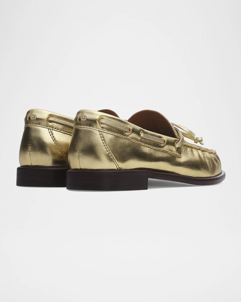 Rag & Bone Carter Metallic Boat Loafers 2