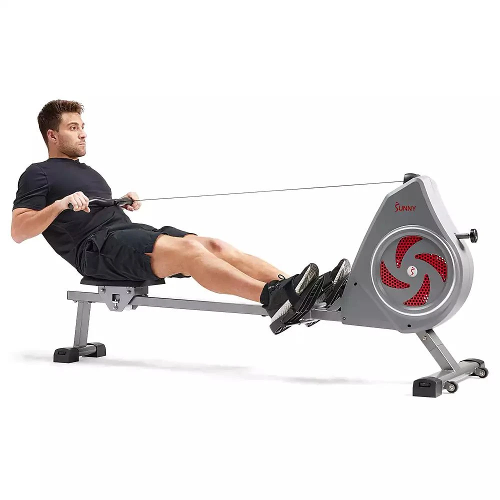 Sunny Health 
Fitness Dynamic Air Rowing Machine with Exclusive SunnyFit App Enhanced Bluetooth Connectivity