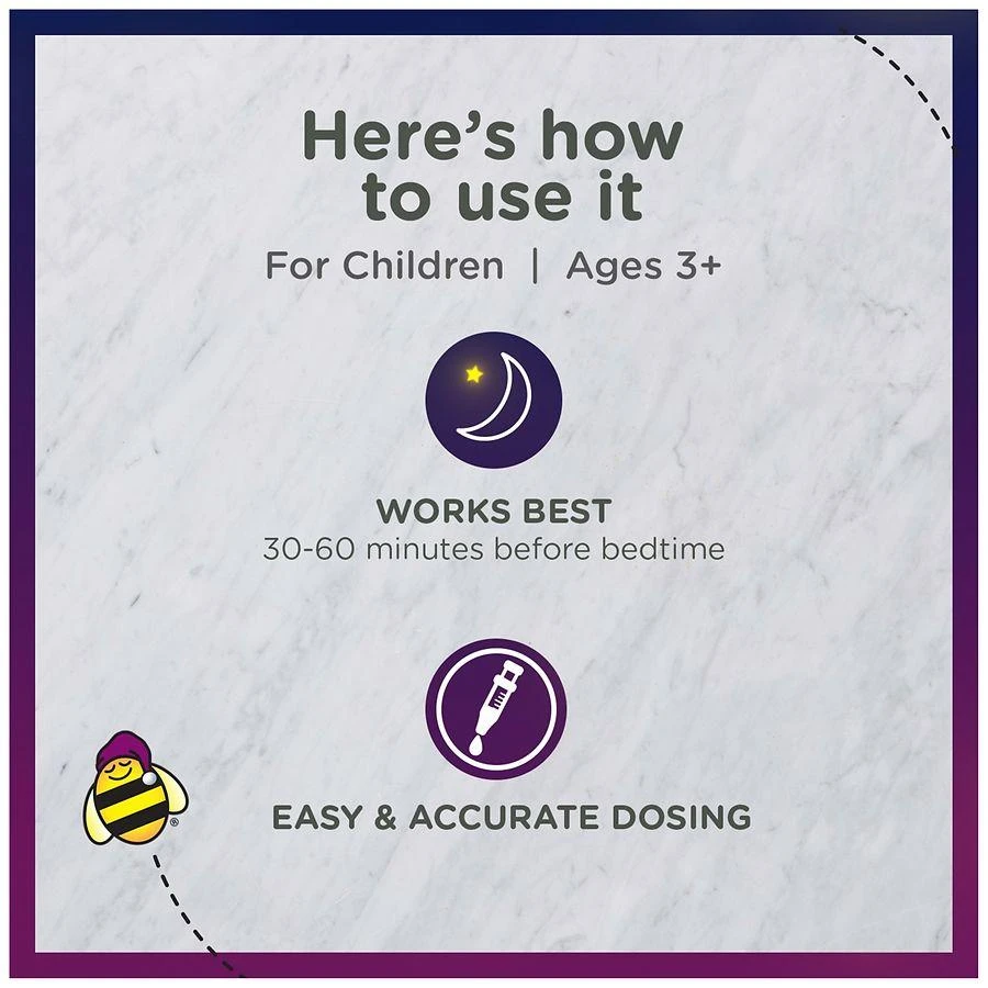 ZarBee's Naturals Children's Sleep Liquid with Melatonin Mixed Berry, Fragrance-Free 4