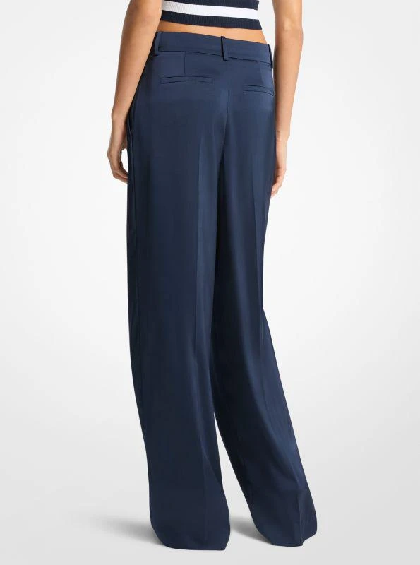 Michael Kors Drapey Satin Wide Leg Pants 2