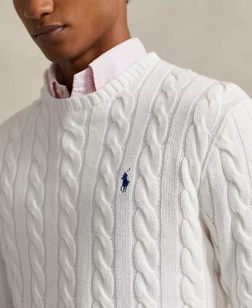 Ralph Lauren Men's Cable-Knit Cotton Sweater 3
