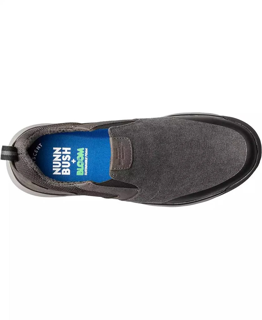 Nunn Bush Men's Sedona Canvas Moc Toe Slip On Shoes 4