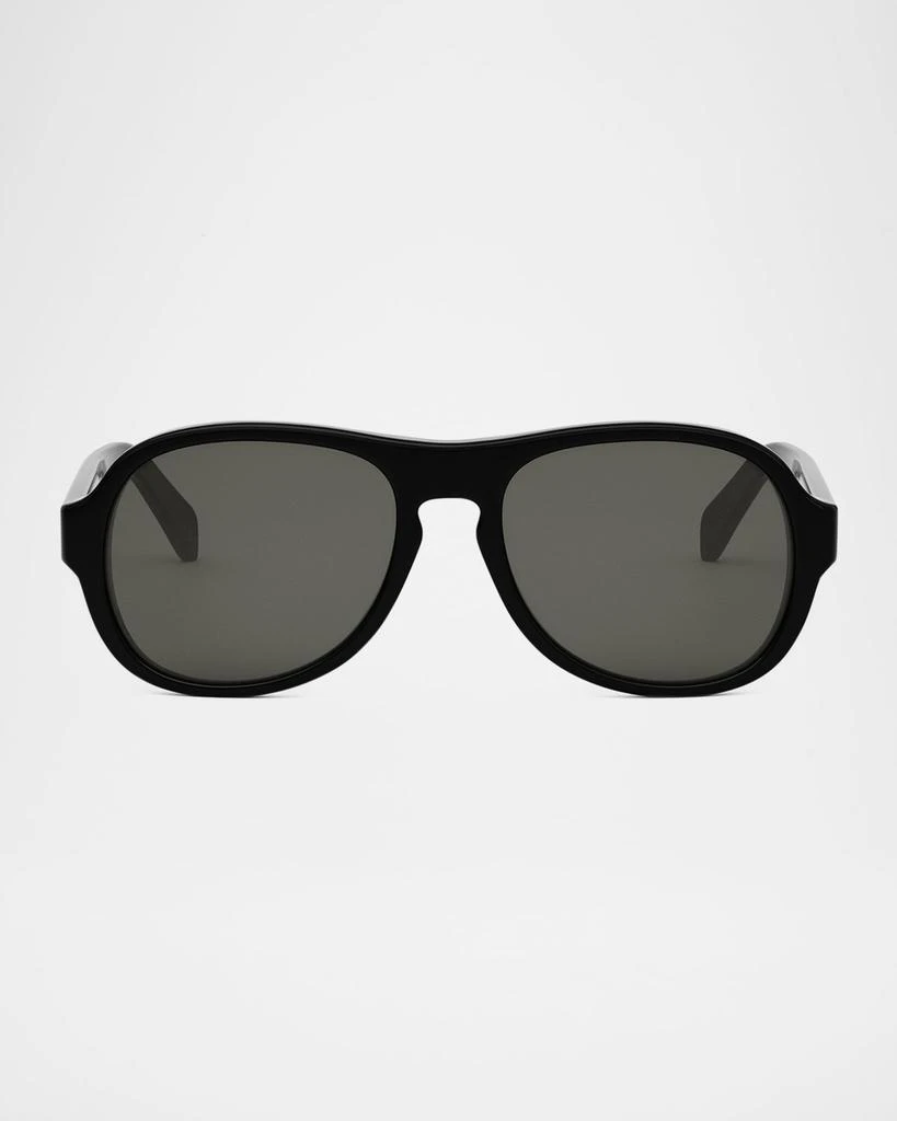 Celine Men's Bold 3 Dots Aviator Sunglasses 3