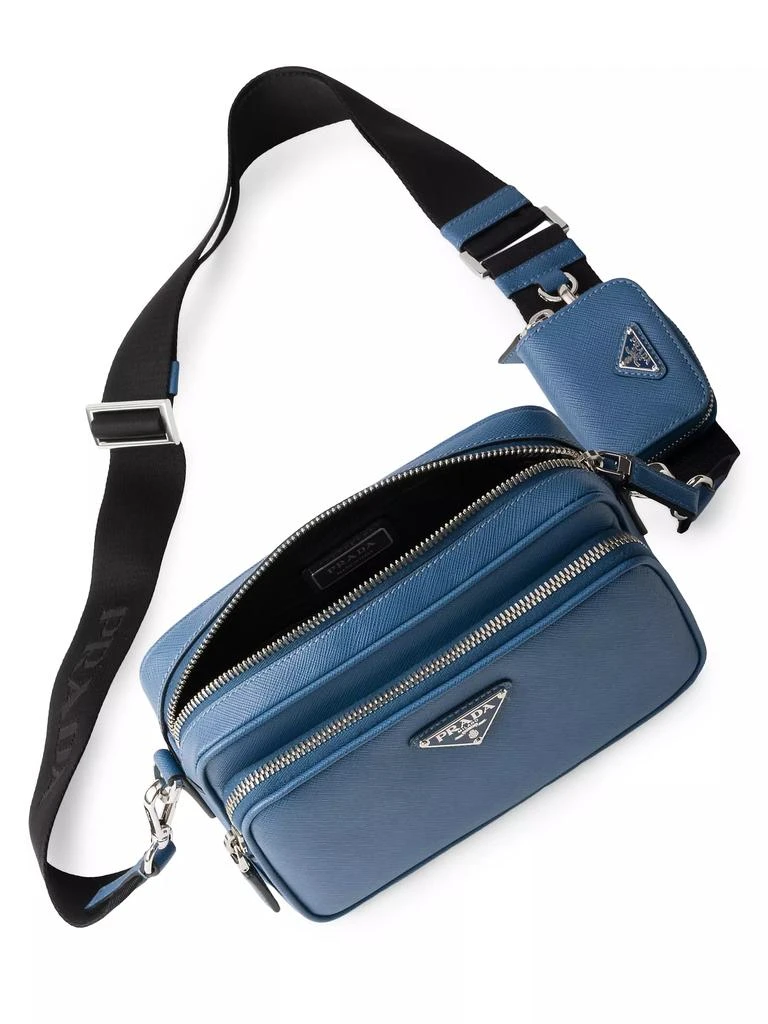 Prada Saffiano Leather Shoulder Bag 4