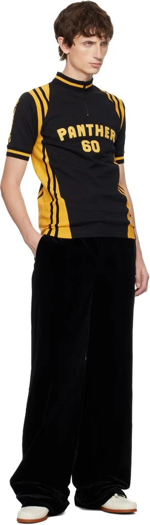 Valentino Black 
Yellow 
Panther 60
 Polo 4