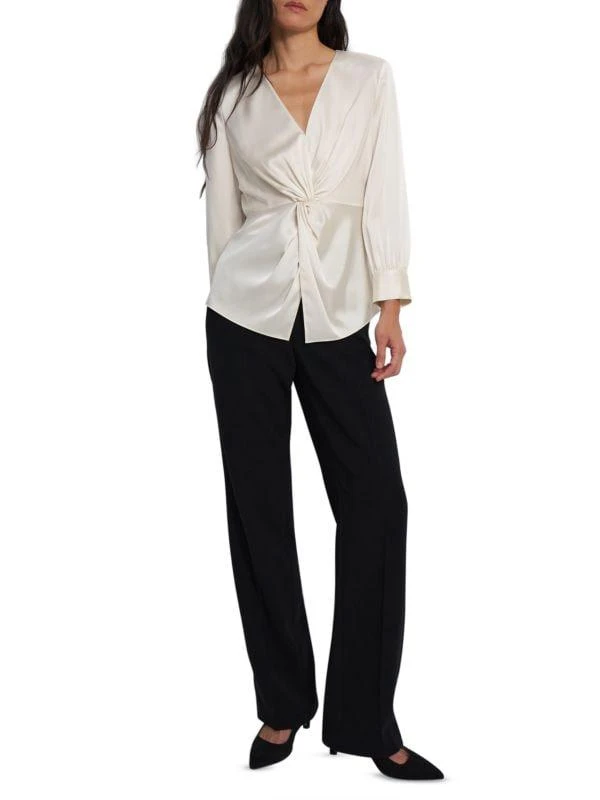 Theory Twist-Front Blouse 4