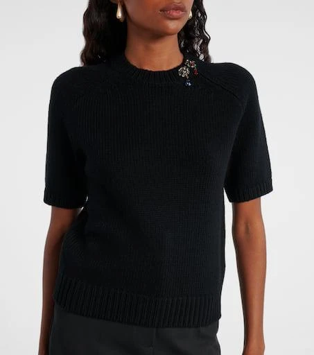 Max Mara Pepli wool and cashmere top 5