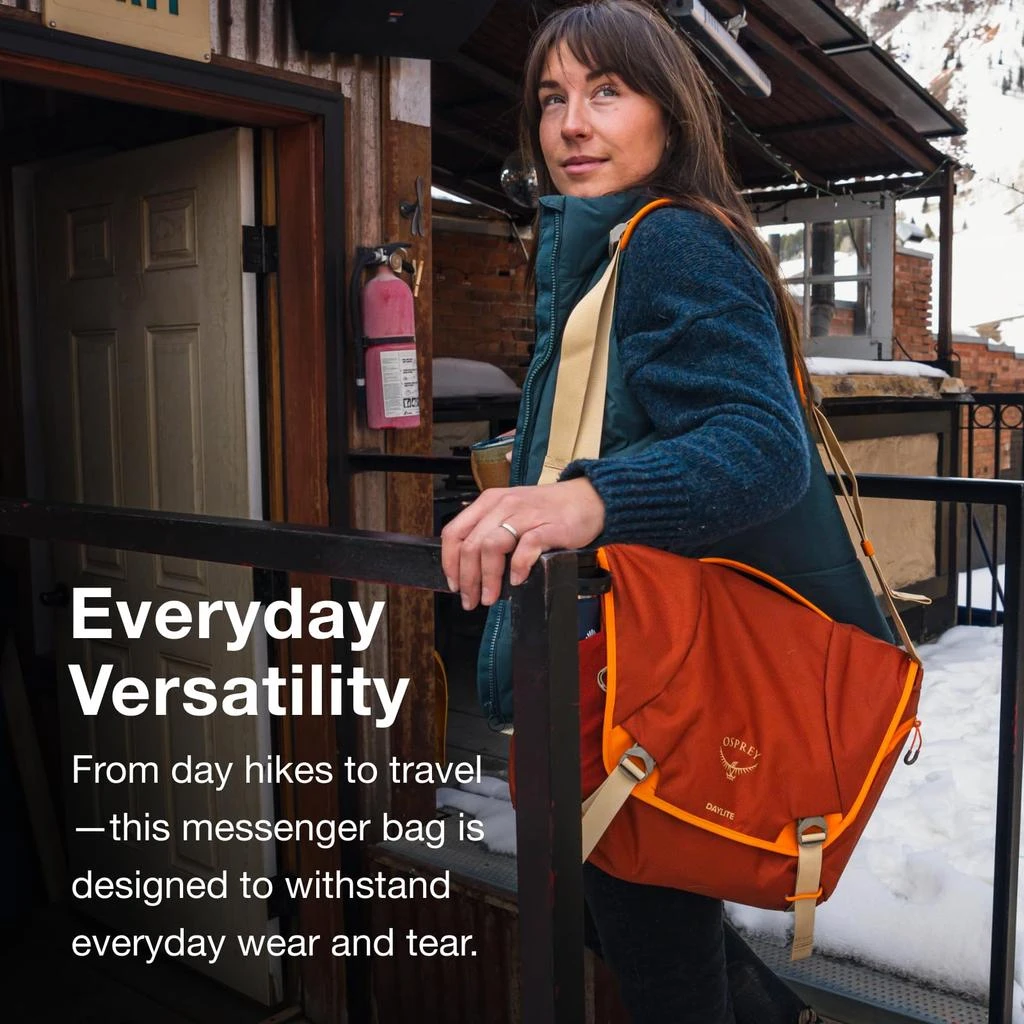 Osprey Osprey Daylite 12L Messenger Bag - Durable Crossbody Shoulder Bag with Laptop Sleeve and Bottle Pocket 5