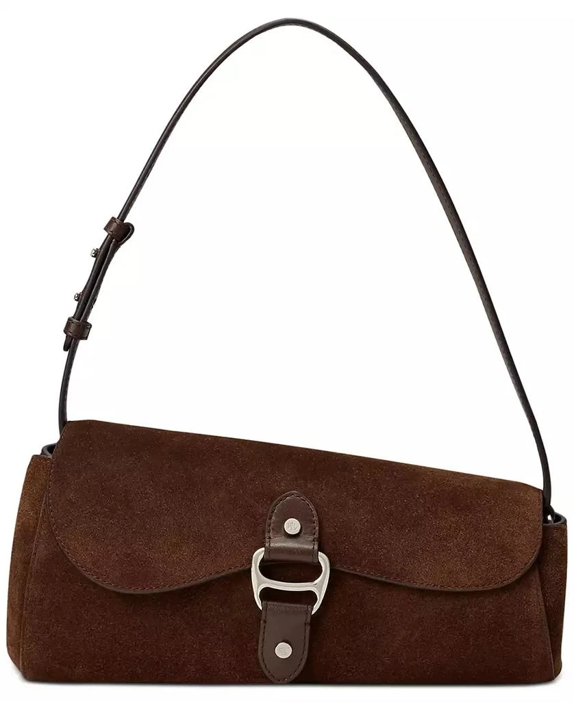 Ralph Lauren Suede Medium Tasha East-West Bag 1