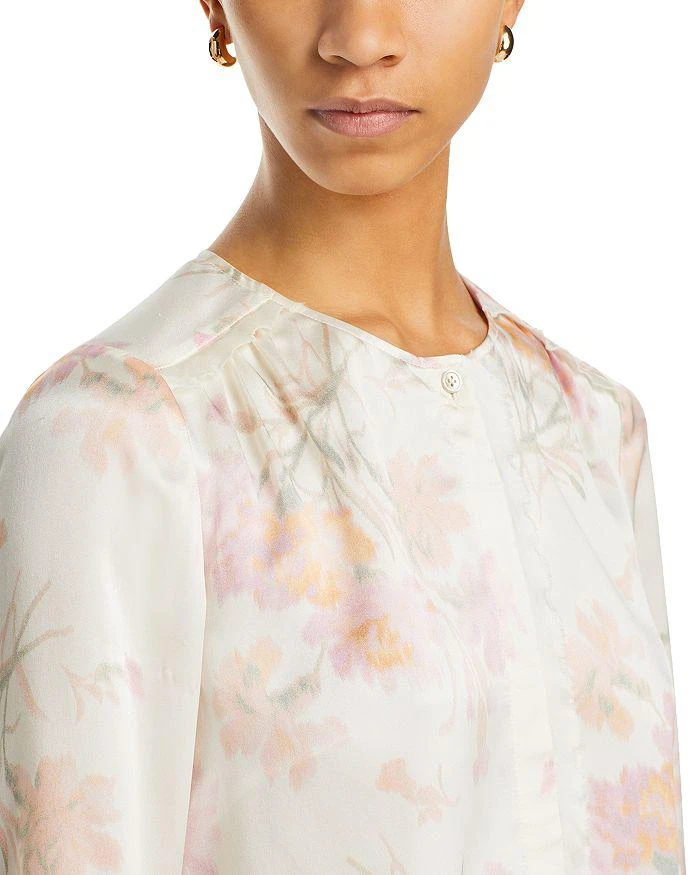 LOVESHACKFANCY Lyndon Silk Floral Blouse 4