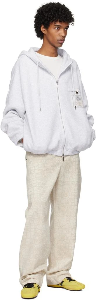 Jacquemus Gray 'The Torneo' Hoodie 4