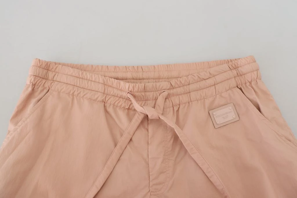 Dolce & Gabbana Dolce & Gabbana Peach Solid Men Sweatpants Pants 4