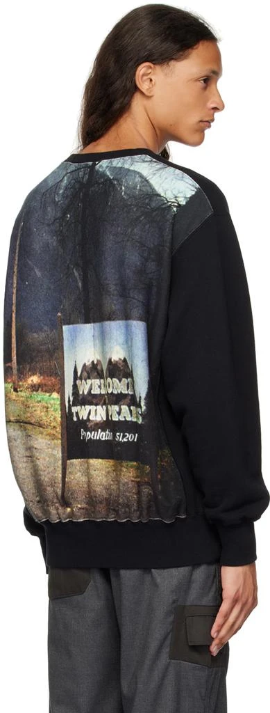 UNDERCOVER Black 'Twin Peaks' Sweatshirt 3