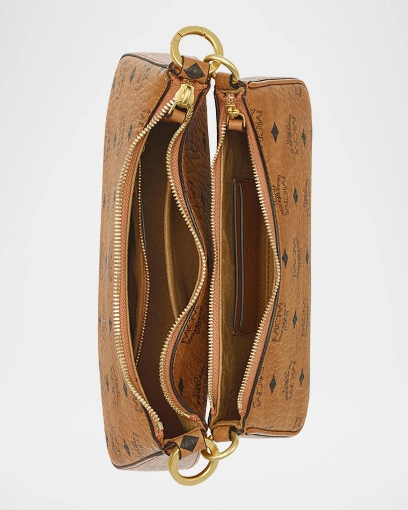 MCM Aren Small Visetos Zip Shoulder Bag 2