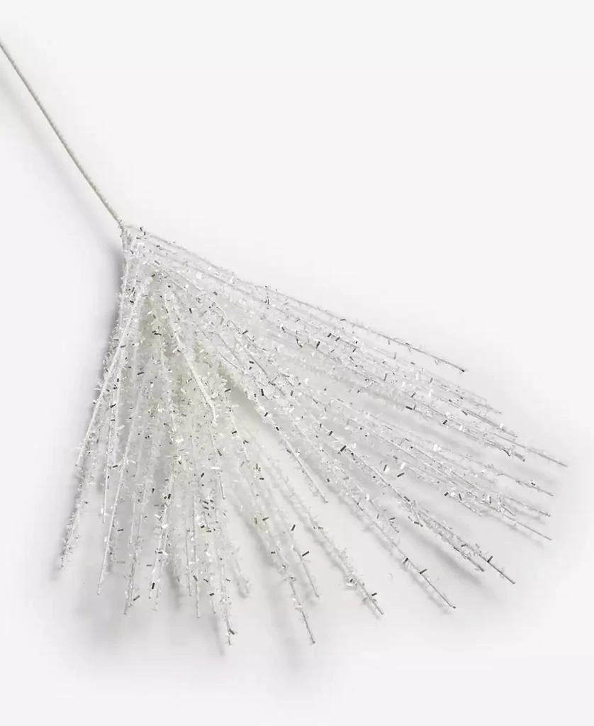 Holiday Lane Iced Delight Glitter Spray Pick Ornament, Macy
s Exclusive