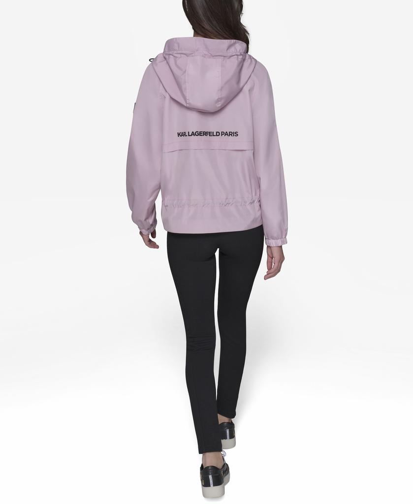 Karl Lagerfeld Paris PEPLUM BOMBER WITH HOOD