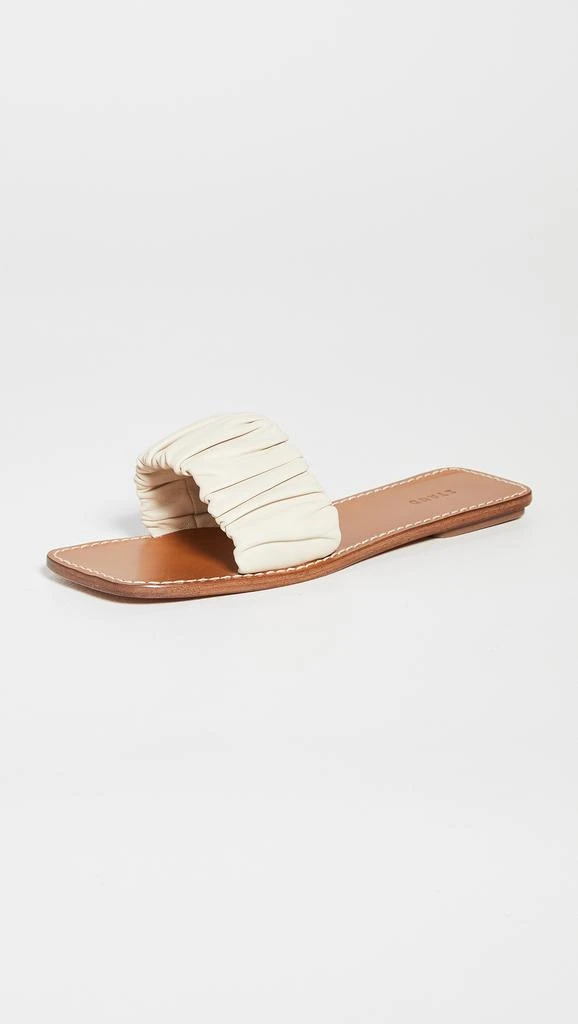 Staud Nina Ruched Sandals 1