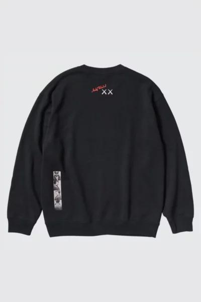 kaws KAWS x Uniqlo + Warhol Graphic Crewneck Sweatshirt