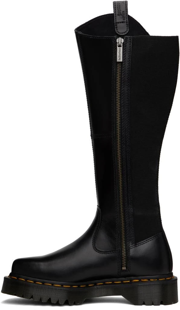 Dr. Martens Black Amaayah Knee High Leather Tall Boots 3