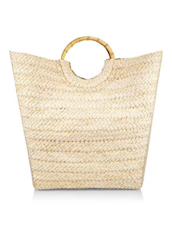 Cult Gaia Jerrica Straw Tote Bag 1