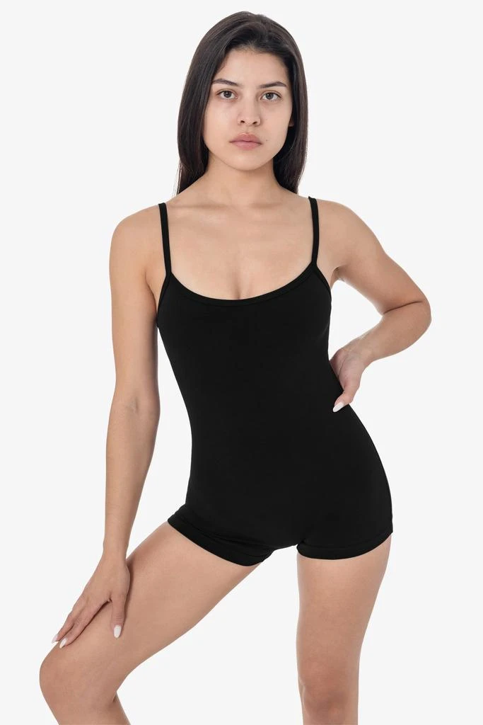 Los Angeles Apparel 83022GD-SH - Garment Dye Spaghetti Scoopback Short Biketard 7