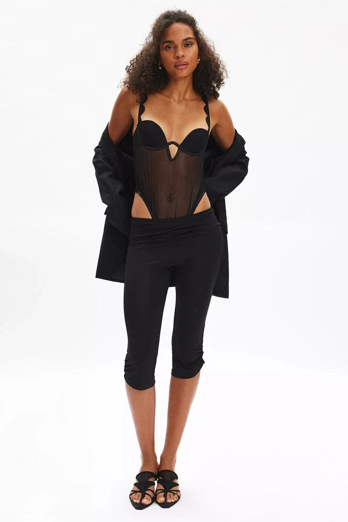 BLUEBELLA Bluebella Jasmine Sheer Mesh Scalloped Wired Bodysuit 2